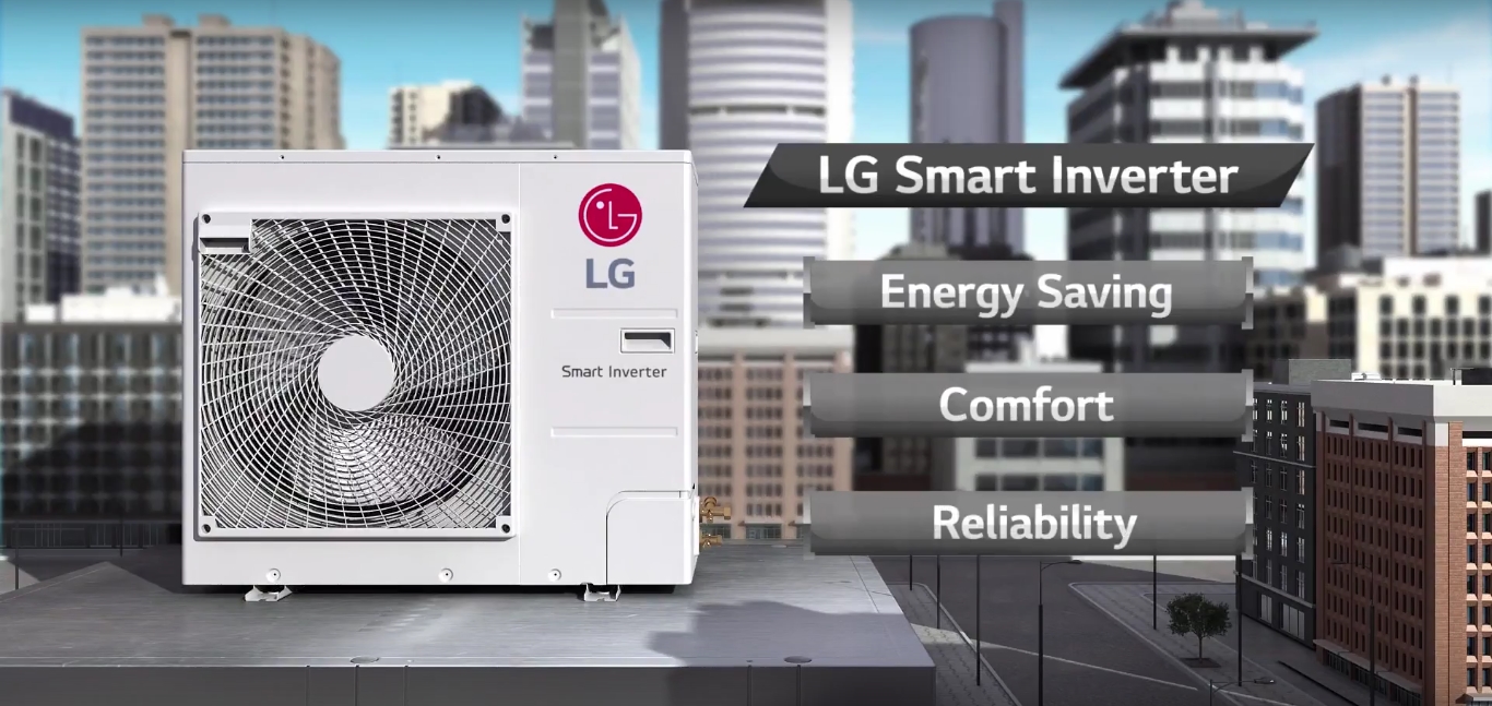 cechy LG Smart Inverter