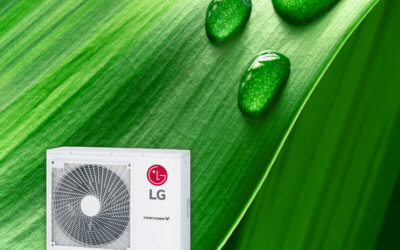 Zielony wybór dla mądrych:  LG Therma V R32 Split – wydajna w ogrzewaniu, przyjazna planecie.
