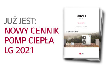 Nowy cennik pomp ciepła od LG!